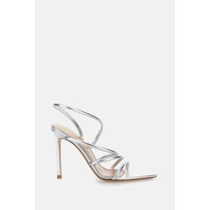 Gianvito Rossi Ettie 포인티드 토 샌들 G3244115RICNPS SILVER TP940604057