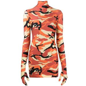 25 FW 베트멍 카무플라주 프린트 미니 드레스 WE63DR260O TP432157729