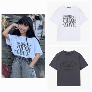 더데이걸 sh06 심플레터박시반팔티 TGRA25504