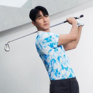 JDX HC11 남성 UV차단 플라워 반팔  티셔츠 X1TSW2506