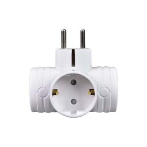 국산 OS멀티탭 T자형 3구 접지 무선 멀티콘센트