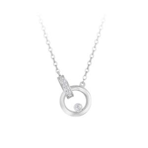 [미니골드] 듀오링크다이아목걸이NNKS4019L