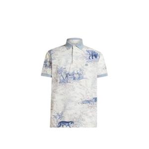 에트로 사파리 프린트 폴로 셔츠 MRMD0004AK590 X0883 TP934617786