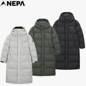 [네파] 남여 공용 롱패딩 사이폰 롱 다운 자켓 7KF2022