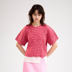 [라플리] 아즈텍 패턴 라운드 티셔츠_LPTSM025015