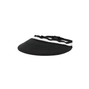 Gucci 그로그랭 리본 트림 바이저 모자 5778485GH55 1000 TP945123138