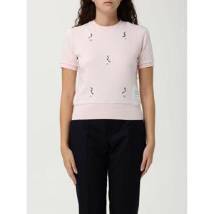 [THOM BROWNE] 라프리마 여성 스웻셔츠 스웨터 FJS216E680 680 핑크 /6