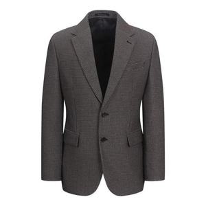 [파렌]파렌하이트 24F/W 그레이 텍스쳐 핀 체크 싱글 자켓 FJEAH4102