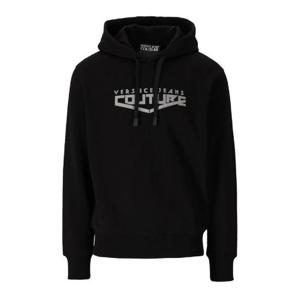 Versace 진스 꾸뛰르 로고 프린트 드로스트링 후드티 73GAIT30CF00O C89 TP946478482