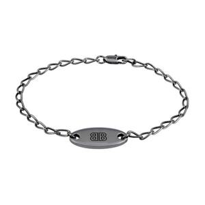 발렌시아가 팔찌 817679 TZ99I 0911 에브리데이 플레이트 체인 남성팔찌 당일발송