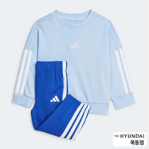 아디다스키즈  JD6483 에센셜 조거 세트 베이비 상하복 (85-100) 인기 돌선물 HMDK