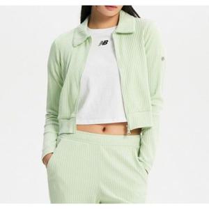 뉴발란스 여성 소프트 골지 카라 투웨이 집업 AA NBMDE2W322 41 64 AC