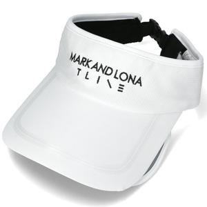 25SS 마크앤로나 라인 스트레치 썬캡 MXF-5A-FC04 WHITE