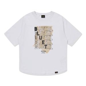 [블루테일]절개 화이트 반팔 티셔츠AZG7TS03WT