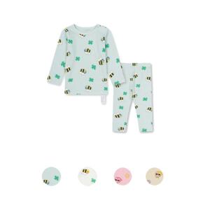 [탑텐키즈]MKF5UI3301 공용) 유아 뱀부 9부 골지 라운지세트