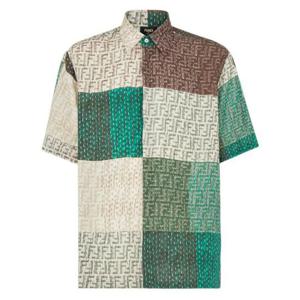펜디 반팔 셔츠 FS0795AU73 F1RFY MultiColour