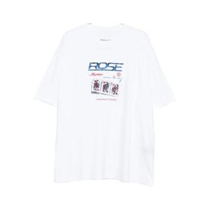 마틴로즈 반팔 티셔츠 621JE06000F WHT WHITE