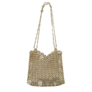 파코라반 숄더백 19ESS0007MET002 097 Gold