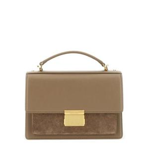 골든구스 여성 베이지 플랩 크로스백 GWA00467_A00074655356