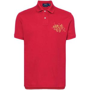 Polo Ralph Lauren 로고 자수 스트레이트 헴 폴로 셔츠 710926121001  TP948703224