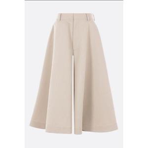BOTTEGA VENETA silk and cotton twil culotte trousers 829996V5PT02674