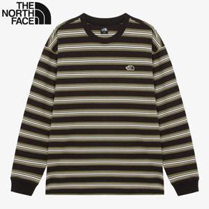 노스페이스 NT7TR56A 남성 이지온 스트라이프 긴팔 티셔츠 KR
