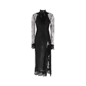 블루마린 미디 원피스 4A379A N0990 Black