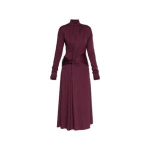 빅토리아 베컴 하이넥 맥시 드레스 1425JDR006790A0 MERLOT TP949113550