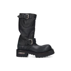 발렌시아가 부츠 833585 WCAL1 1080 Black