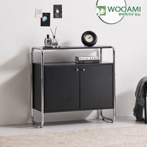 우아미가구 모노 베론 미드센츄리 도어 수납장 850