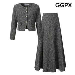 [GGPX] 노카라 트위드 자켓 앤 스커트 투피스 (GP9ST028F)