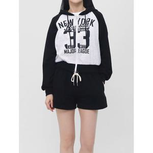 [스콰즈] 여성 간절기 프린팅 후드 투웨이 집업 데일리 아우터 SUS008