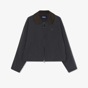 [FILA] 휠라 인기 여성 플랫 카라 패딩 자켓 차콜 (FS254JK01F002)