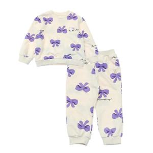 [프렌치캣(백)]IV 리본나염 상하세트 Q54DDT210.DP160