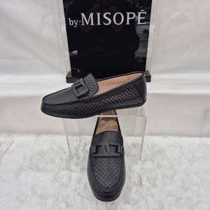 [미소페]By미소페 여성 펀칭 디테일 로퍼 112HT319TD006 BLACK 2