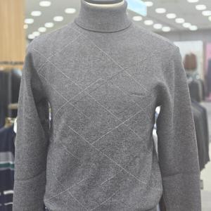 [크로커다일남성]앞판자가드롱터틀니트 CDAAAKR432495_IC