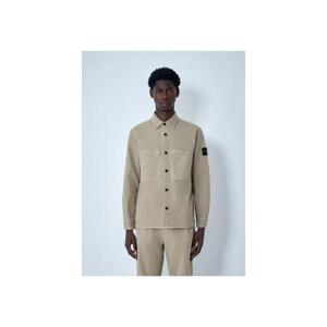 25 FW 스톤아일랜드 남성 로고 패치 셔츠  sto0162037bei