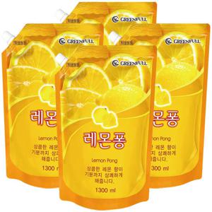 레몬퐁 주방세제1300ml×4개