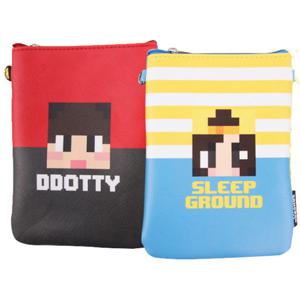 도티잠뜰 뒷지퍼 미니크로스백/크로스백