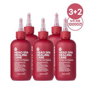 [맥클린] 헤드스파 힐링케어 트리트먼트 200ml x5병