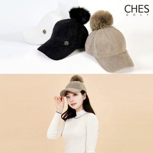 [체스]그린퀸 더블M마크 방울캡모자