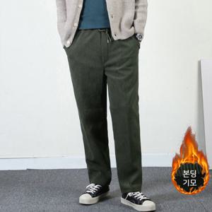 [프랭키뉴욕]프랭키뉴욕 남자 골덴 기모 와이드팬츠 겨울 코듀로