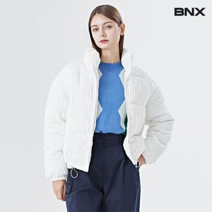 [비엔엑스]코듀로이 하이넥 스트링 패딩 점퍼 (BV4JP005L0)