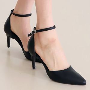 [더힐]스틸레토 사이드오픈 여성여자 구두 펌프스 힐 정장화 7cm sjdv-007