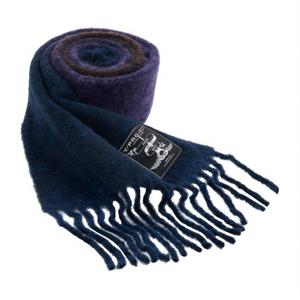 [Y프로젝트] 남성 로고 패치 머플러 SCARF16S25 PURPLE/BROWN