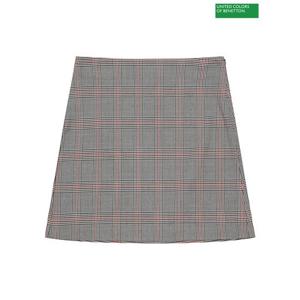 [베네통] Basic mini skirt 2F_4WWDD000W_901