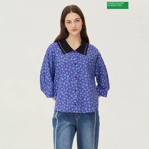 [베네통] 뮬리 블라우스 BABL11341_VO