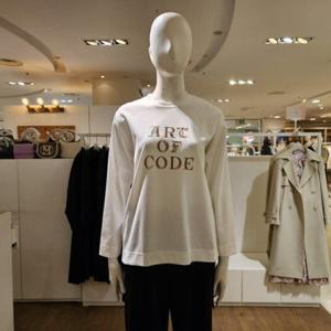 [미센스]  MB3XTSM307Z 아트레터링티셔츠