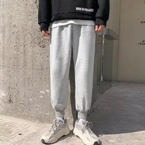 남성 캐주얼 베이직 허리밴딩 조거팬츠 INSUM18N