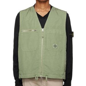 스톤 아일랜드 베스트 7815G0529 V0055 Free Sage Green